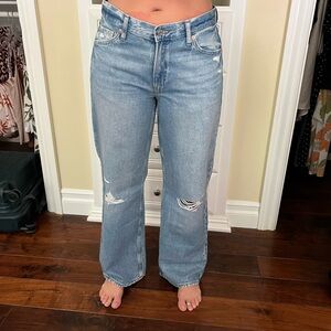 Gap low stride jeans